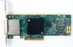 LSI SAS 9207-8e 2-PORT EXTERNAL SAS HBA PCI-E x8 3.0 6Gb/s Adapter Card - IT Mode