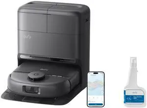eufy C28 Robot Vacuum and Mop Combo, HydroJet Self-Cleaning Roller Mop and Floor Cleaner