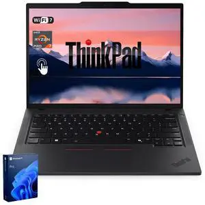 Lenovo ThinkPad P14s Business Laptop, AMD Ryzen AI 7 PRO 350, 14 FHD+ IPS Touchscreen, 32GB DDR5, 1TB SSD, Wi-Fi 7, HDMI, Windows 11 Pro, Black, Copilot+ Mobile Workstation