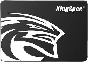 KingSpec P3 SSD 4TB Internal 2.5" Solid State Drive 2.5 Inch SATA III 3D NAND Flash Data Storage, Speed up to 560MB/s, laptop PC Desktop compatible, Black