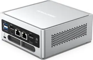 MINISFORUM NAB6 Lite Mini PC Core i5-12600H(12C/16T, up to 4.5 GHz) Mini Computer 32GB RAM + 500GB SSD, 2xHDMI + 2xUSB-C 4K@60Hz Outputs, 2x2.5G LAN, 4xUSB3.2, Intel Iris Xe Graphics Desktop Computer