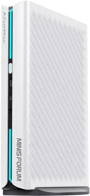 MINISFORUM G1 Pro Mini PC AMD Ryzen 9 8945HX(16C/32T, up to 5.4GHz) 32GB DDR5 1TB PCIe4.0 SSD Desktop Computer, 2xHDMI|2xDP2.1|DP1.4 Outputs, 5G LAN, WiFi7, BT5.4, RTX 5060 Graphics Gaming PC