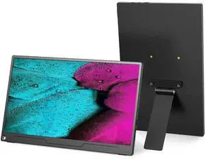 UPERFECT Portable Monitor VESA Stand Desk Mount With M3/M4*75MM Screws Swivel/Tilt/Rotation Fits for 7 to 18.5 inch VESA Monitor Desk Mount