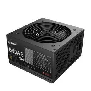 RAIDMAX RX-850AED 850W Power Supply, ATX 3.1 PCIe Gen 5 Ready, Name-Brand SI OEM Version with 12VHPWR, Non-Modular, Brown Box Packaging, Reliable Power for RTX 50 & AMD RX 7000/9000 GPUs