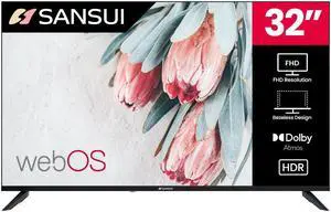 Sansui S32VAFW 32 inch Class VA Series Full HD LED Smart WebOS TV