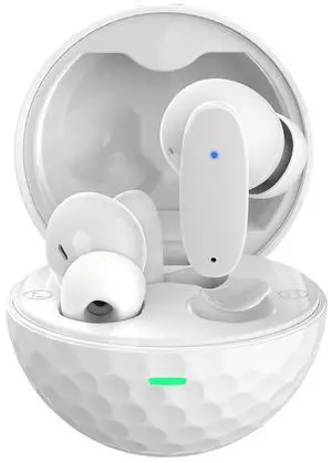 KDYNIX Golf Ball Wireless Earbuds Bluetooth 5.4 Headphones, ANC Noise Canceling Sports Earphones with 13mm Bass Drivers, IPX7 Waterproof, 18H Playtime USB-C Charging, Holiday Gift for Golfers