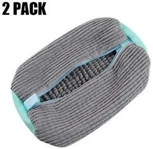 Idealforce 2-Pack Mesh Shoe Laundry Bags for Washing Machine, Sneaker Protector & Delicates Garment Bag for Travel