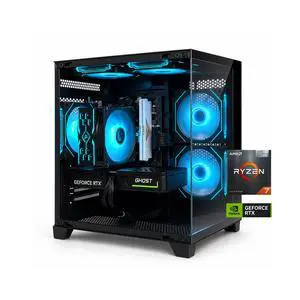 AOACE Prebuilt Gaming PC Desktop, AMD Ryzen 7 5700X, RTX 5060Ti 8GB, 32GB DDR4, 1TB NVMe PCIe4.0 SSD, WiFi 6E, Windows 11 Home