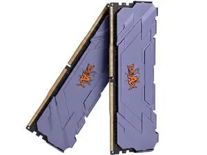 Colorful BATTLE-AX DDR4 RAM 32GB (2 x 16GB) 3200MHz PC4-25600 CL18 1.35V XMP2.0 Desktop Memory Kit with Heatsink, High Performance Computer Upgrade for Gaming and Office, Titanium Grey