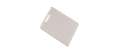GoodCook Everyday Solid Polyethylene Cutting Board, 8 x 11-Inch, Non-Porous Plastic, White