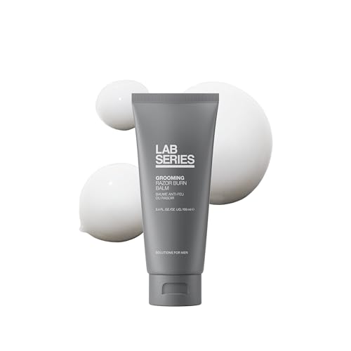 Lab Series Men's Grooming Razor Burn Balm After Shave Lotion - Hydrates & Soothes Skin - Skin Care for Men, 3.4 Ounce