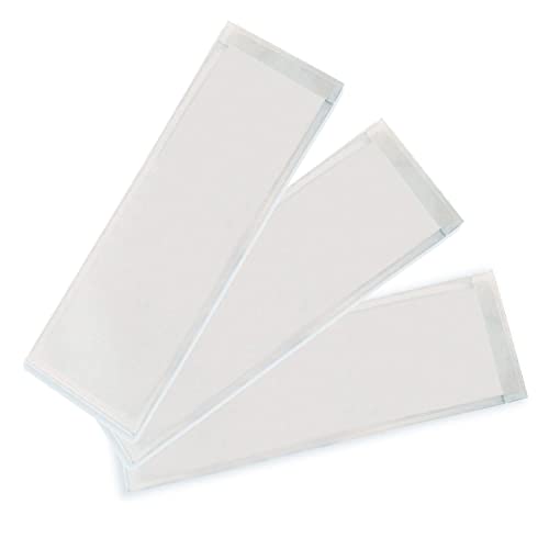 ASHLEY PRODUCTIONS, Extra Small Name Plate Pockets, Pack of 25 (ASH10401)