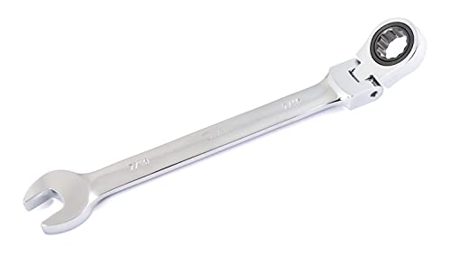 Titan 12904 7/16-Inch 12 Point 72 Tooth Flex Head Ratcheting Combination Wrench