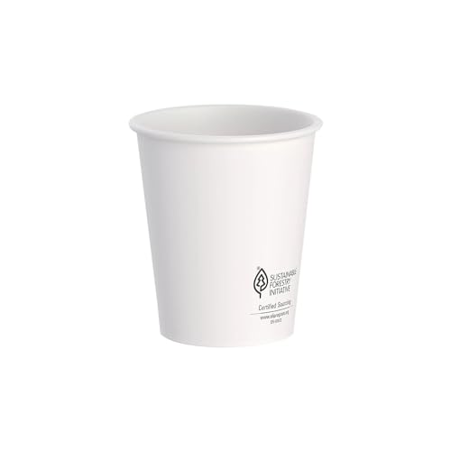 ThermoGuard Paper Cups, White, 12oz, 600ct