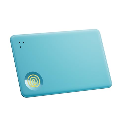 Life360 Tile Slim - Wallet Finder, Bluetooth Tracker and Item Locator for Luggage Tags, Passports and More. Both iOS and Android Compatible. Phone Finder. 1-Pack (Aqua Lemon)