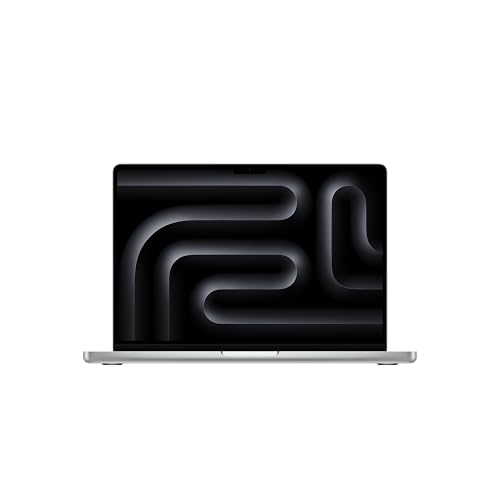 Apple 2024 MacBook Pro Laptop with M4 chip with 10‑core CPU and 10‑core GPU: Built for Apple Intelligence, 14.2-inch Liquid Retina XDR Display, 16GB Unified Memory, 512GB SSD Storage; Silver