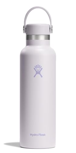 Hydro Flask Water Bottle - Insulated Stainless Steel - Non Spill, Leakproof in 21 Oz Cloud Pink
