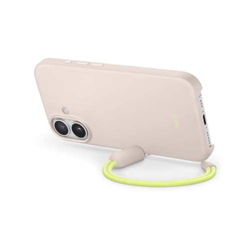 Beats iPhone 17 Kickstand Case with MagSafe & Camera Control, Built in Stand & Lanyard, Matte Finish with Microfiber Lining – Lime Stone