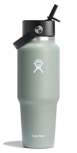 Hydro Flask 32 Oz Wide Flex Straw Travel Bottle Agave