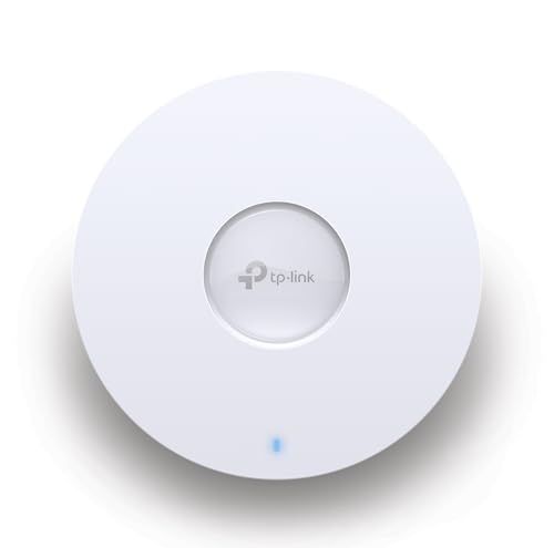 TP-Link Omada WiFi 6 Wireless Access Point - AX3000 Dual Band, 1G Port, PoE+ or DC Powered, Adapter Included, 5yr Warranty, Captive Portal, Mesh, WPA3, Roaming, Business WiFi Experience (EAP650)