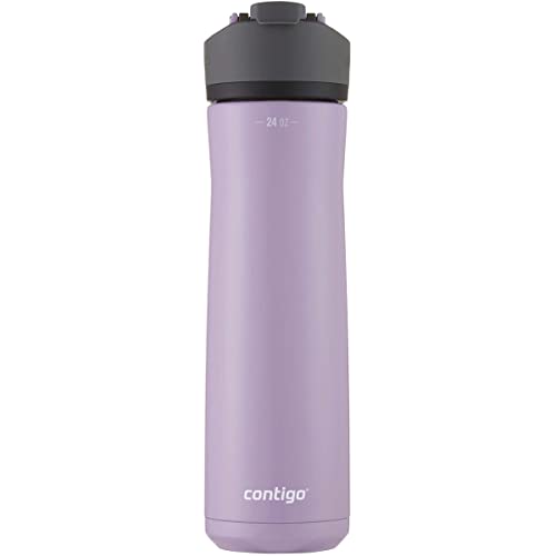 Contigo Cortland Chill 2.0 24oz. Insulated Stainless Steel Water Bottle with AUTOSEAL Lid Lavender