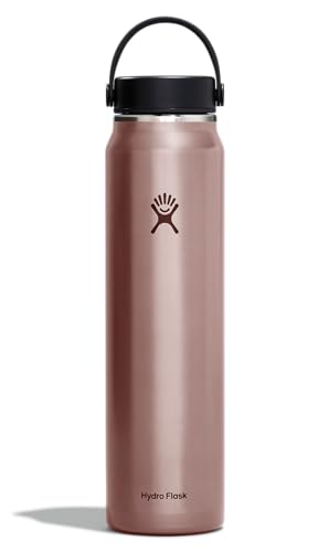 Hydro Flask 40 Oz Lightweight Trail Series Wide Flex Cap Quartz- Hiking Water Bottle