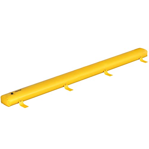 Flood Barrier for Home, 24 ft Length x 12 in Height Sandbag Alternative, Water Barrier for Flooding, Reusable PVC Water Diversion Tubes, Flood Prevention Barriers for Door, Garages
