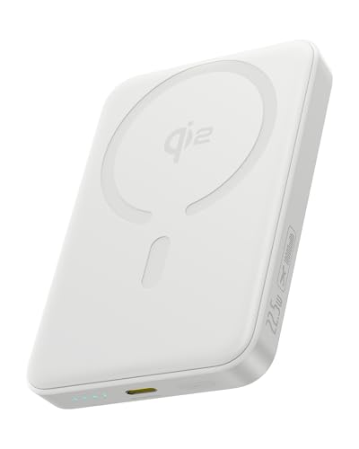 Baseus for MagSafe Portable Charger, Qi2 Certified 15W Wireless Magnetic Power Bank 10000mAh with USB-C Cable 22.5W PD Charging, Battery Pack Compatible with iPhone 17/16/15/14/13 Pro/Pro Max Series