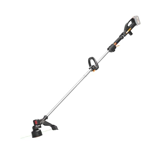 Worx Cordless String Trimmer, 15" Lightweight Electric Weed Wacker with Quick-line Reloading, 21CC Gas-Like 20V Weed Eater with Brushless Motor, Battery & Charger Not Included, WG176.9