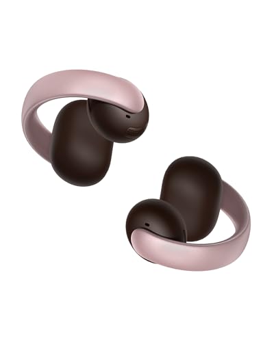 Soundcore AeroClip by Anker, Open-Ear Earbuds, Clip-On Headphones, Adaptive Comfort, Clear Calls with 4 Mics and AI, Stable Fit, 12mm Drivers for Powerful Bass, Hi-Res, Open-Ring Design