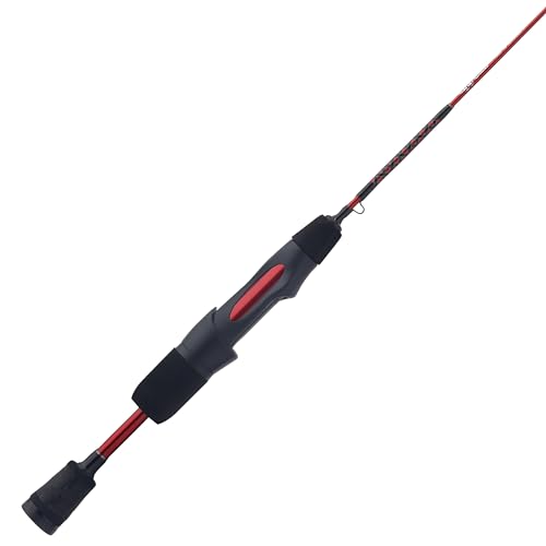 Ugly Stik 32" Carbon Ice Spinning Rod, 1 Piece Fishing Rod, Medium Light Rod Power, 2-6 lb Line Rating