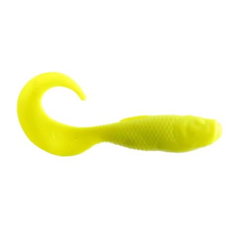 Berkley Gulp!® Swimming Mullet, 4", Chartreuse