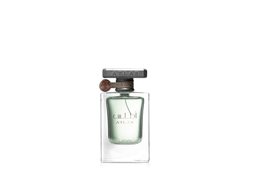Lattafa Atlas Eau de Parfum Spray for Unisex, 1.85 Ounce
