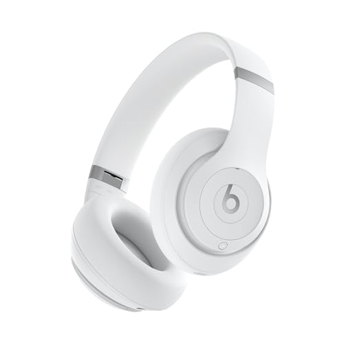 Beats Studio Pro Premium Wireless Over-Ear Headphones- Up to 40-Hour Battery Life, Active Noise Cancelling, Great for travel & commuting, USB-C Lossless Audio, Apple & Android Compatible - Matte White