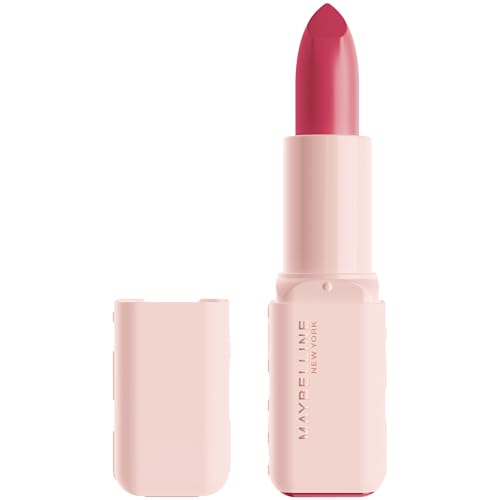 MAYBELLINE Serum Lipstick, Hydrating Lip Makeup with 8HRs of Lip Plumping Moisture with Hyaluronic Acid + Oil Blend, Fit Check (Midtone Cool Pink Satin)