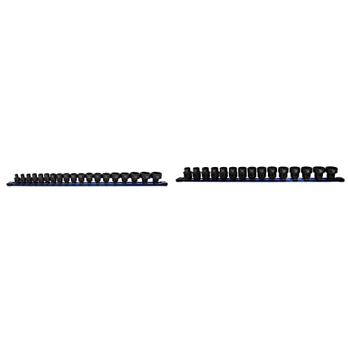 Astro Tools 78319 19pc 3/8" Drive Low Profile Nano Impact Socket Set 6-24mm - No Skips & Astro Pnematic - 15Pc 1/2" Drive Low Profile Nano Impact Sockets - Metric (model: 78215)