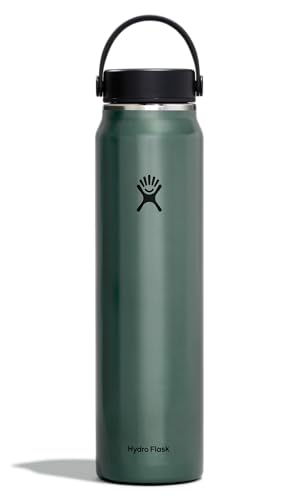 Hydro Flask 40 Oz Lightweight Trail Series Wide Flex Cap Serpentine- Hiking Water Bottle