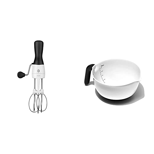 OXO Good Grips Egg Beater and 2QT Batter Bowl Bundle