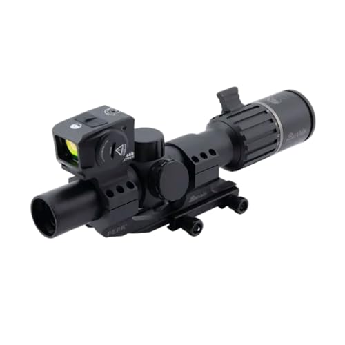Burris Optics RT6 Riflescope, Fastfire E Enclosed Red Dot Sight, and PEPR Mount Tactical Combo Kit with True 1x Magnification, 3.5 MOA Dot, Rear Focal Plane and Forever Warranty.