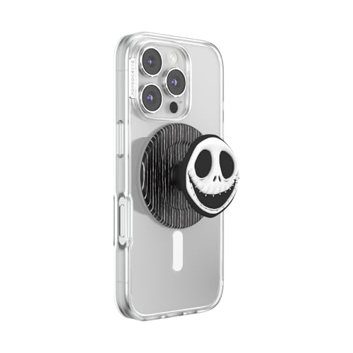 PopSockets Phone Grip for MagSafe, Magnetic Holder, Phone Stand, Disney - King of Fright
