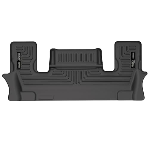 Husky Liners Weatherbeater Floor Mats | Fits 2020-2026 Ford Explorer w/2nd Row Bucket w/Floor Console or 2nd Row Bench | 3rd Row, 1-pc Black - 19321