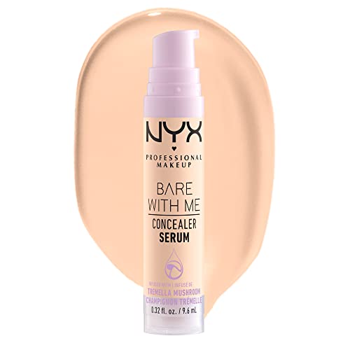 NYX PROFESSIONAL MAKEUP Bare With Me Concealer Serum, Concealer Makeup For Up To 24Hr Hydration - Fair