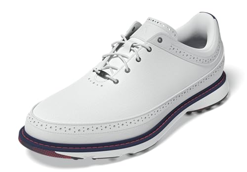 Adidas Men's MC80 Spikeless Shoes, Footwear White/Collegiate Navy/Better Scarlet, 13