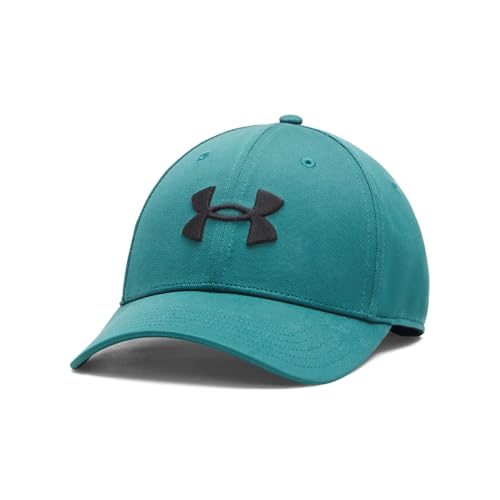 Under Armour Men's Blitzing Cap Stretch Fit, (338) Rack Green / / Black, Large/X-Large
