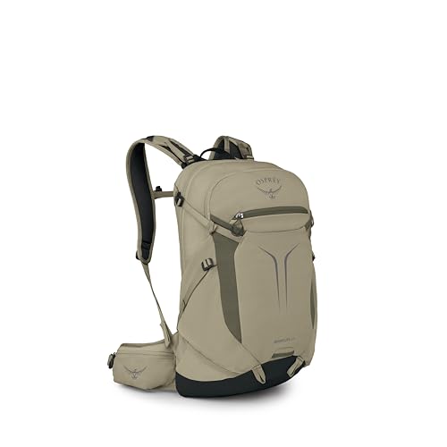 Osprey Sportlite 25L Lightweight Hiking Backpack for Men and Women - Everyday Hiking Bag - Travel Daypack, Olive Tan