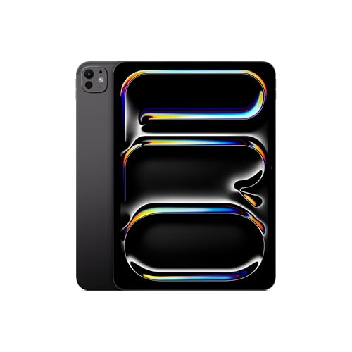 Apple iPad Pro 11-inch (M5): Ultra Retina XDR Display, 256GB, Landscape 12MP Front Camera/12MP Back Camera, LiDAR Scanner, Wi-Fi 7 with Apple N1, Face ID, All-Day Battery Life — Space Black