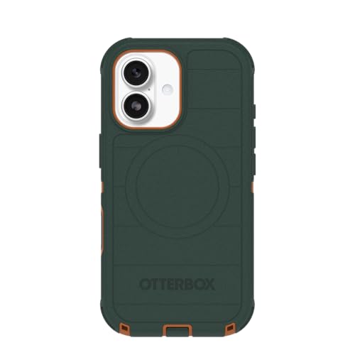 OtterBox iPhone 17 Defender Pro Series Case - Green Intrigue - Tough, Rugged & Durable iPhone Case, Snaps on MagSafe