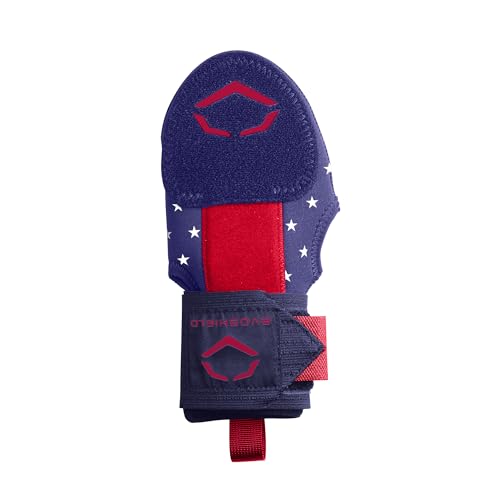 EvoShield Sliding Mitt - Youth Size, Red/White/Blue