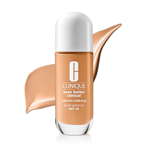 Clinique Even Better Clinical Vitamin Makeup Broad Spectrum SPF 45 With Vitamin C, Vitamin E + Vitamin B3 | Light Coverage + Vibrant Finish, Light Medium Cool 2