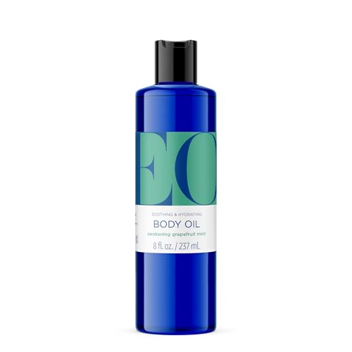 EO Body Oil, 8 Ounce (Pack of 1), Grapfruit Mint, Certified CCOF and made with Essential Oils for Men and Women for Massage and Moisture